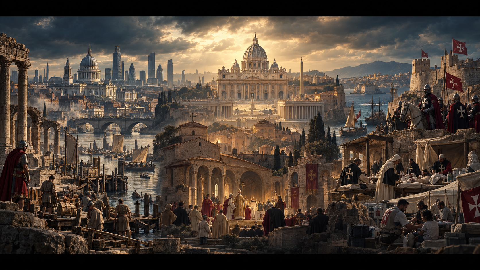 Editorial illustration for 03 thousand years of transformation